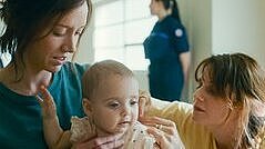 Der Moment der schwarzen Leinwand